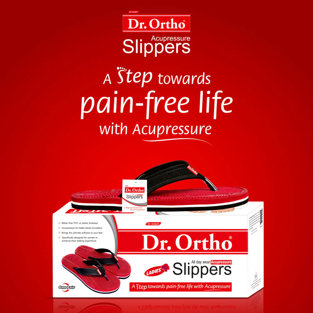 Dr. Ortho Acupressure Ladies Slippers - Image 3