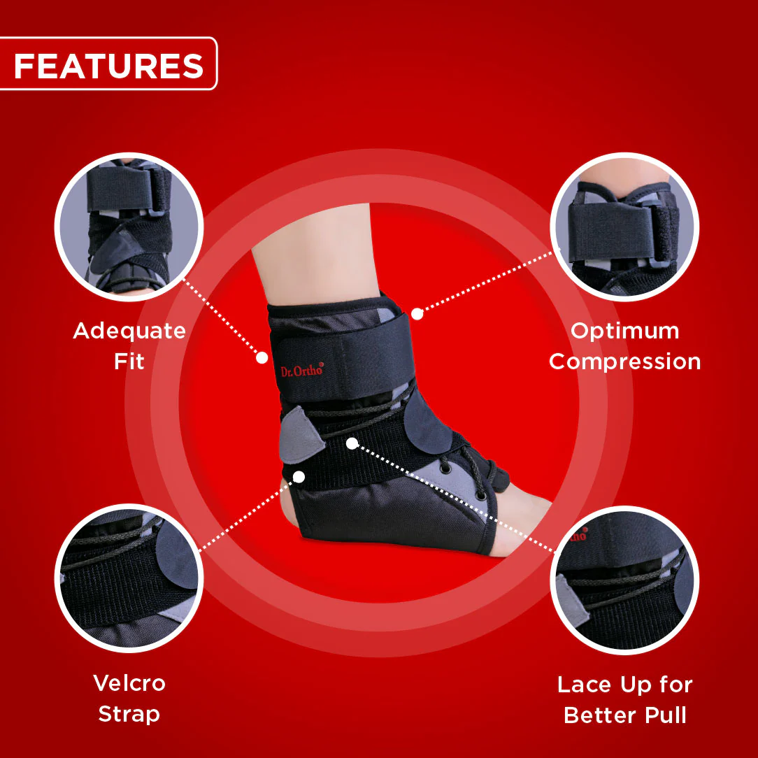 Dr. Ortho Ankle Brace Lace Up - Image 3