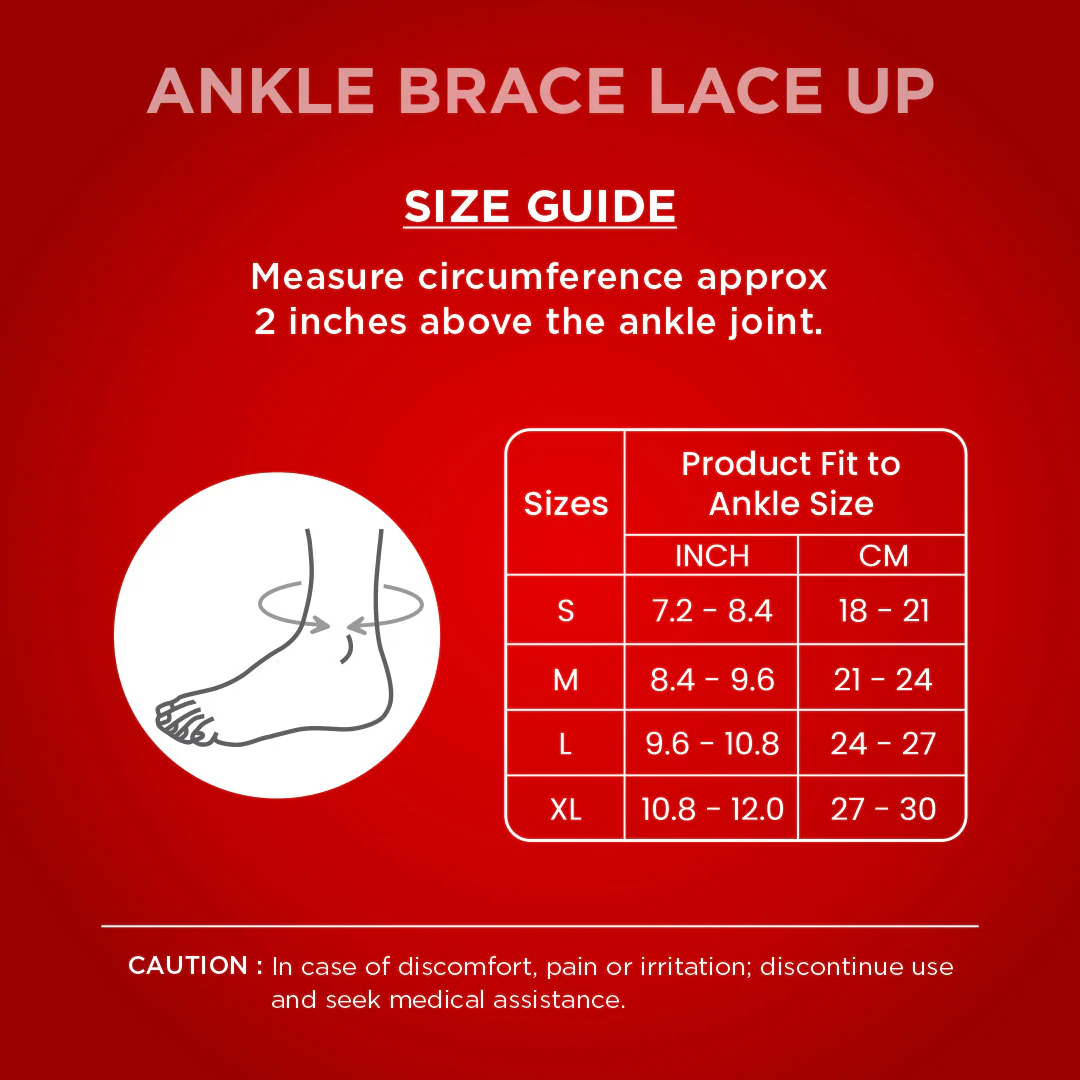 Dr. Ortho Ankle Brace Lace Up - Image 6