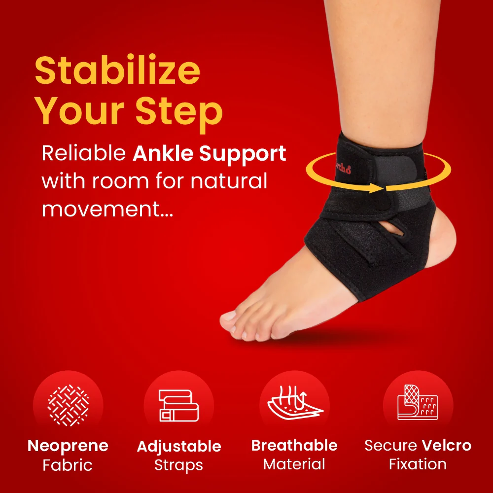 Dr. Ortho Neoprene Ankle Wrap - Image 5