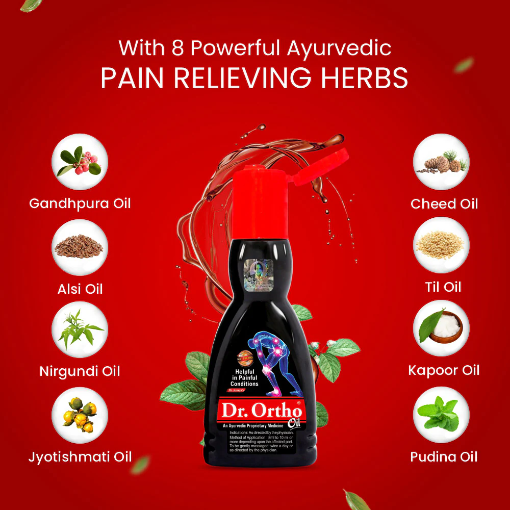 Dr. Ortho Ayurvedic Medicinal Oil - Image 3