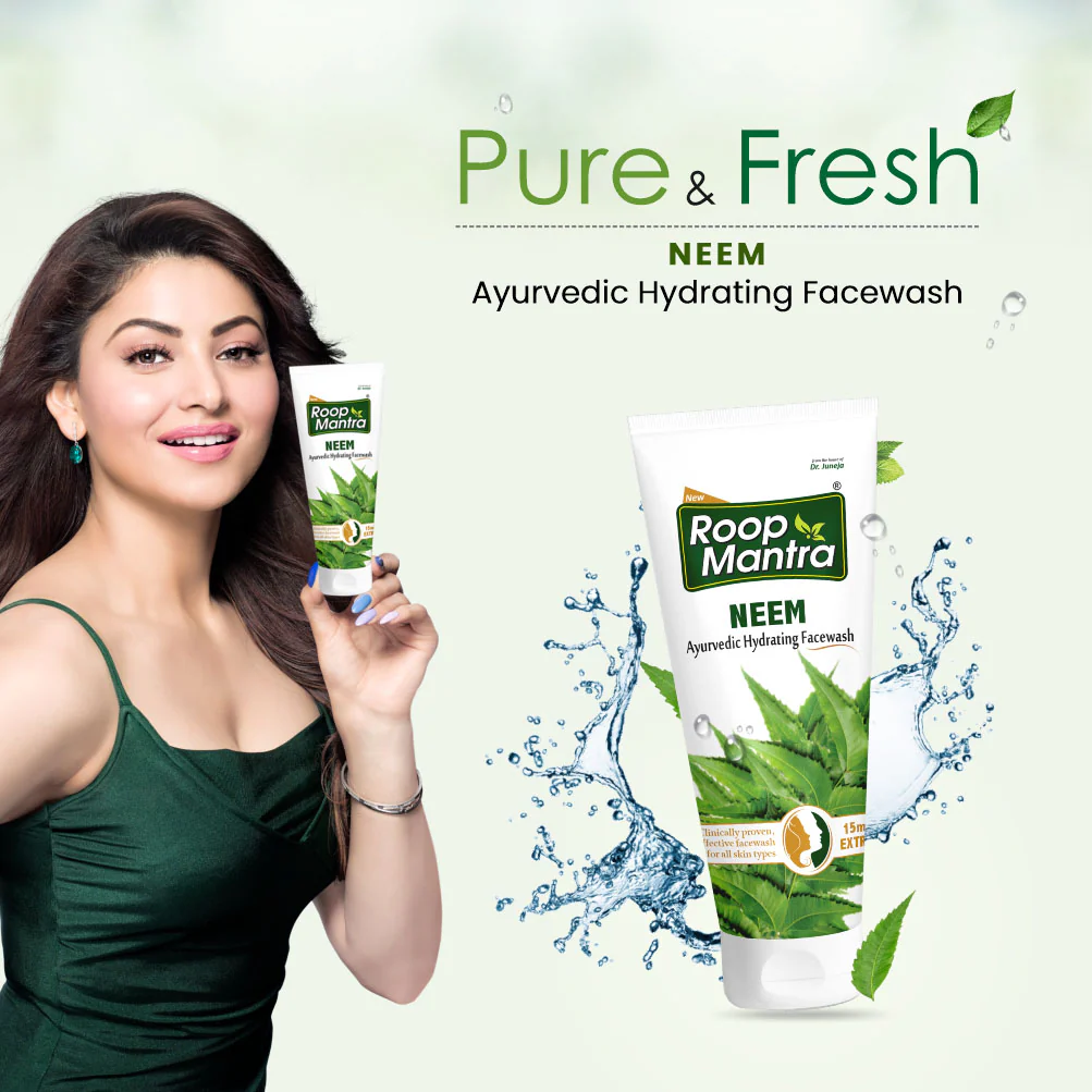 Roop Mantra Ayurvedic Neem Face Wash - 115ml - Image 6
