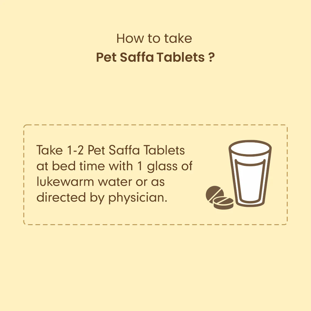 Pet Saffa Natural Laxative Tablets - 30 Tabs - Image 7