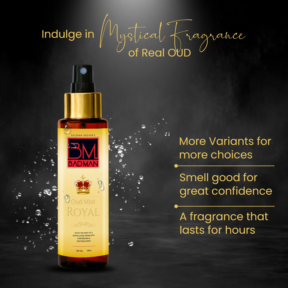 BADMAN Premium Royal Oud Mist Spray, 100ml - Image 3