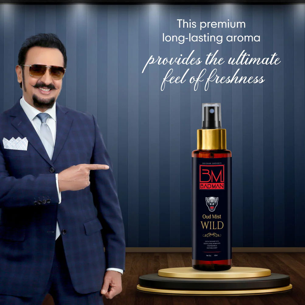 BADMAN Premium Wild Oud Mist Spray, 100ml - Image 6