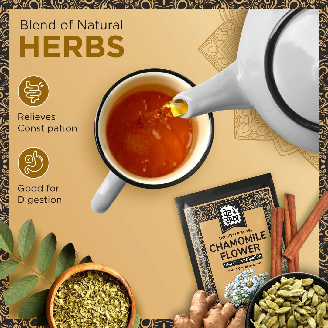 Pet Saffa Chamomile Flower Laxative Green Tea - Image 3