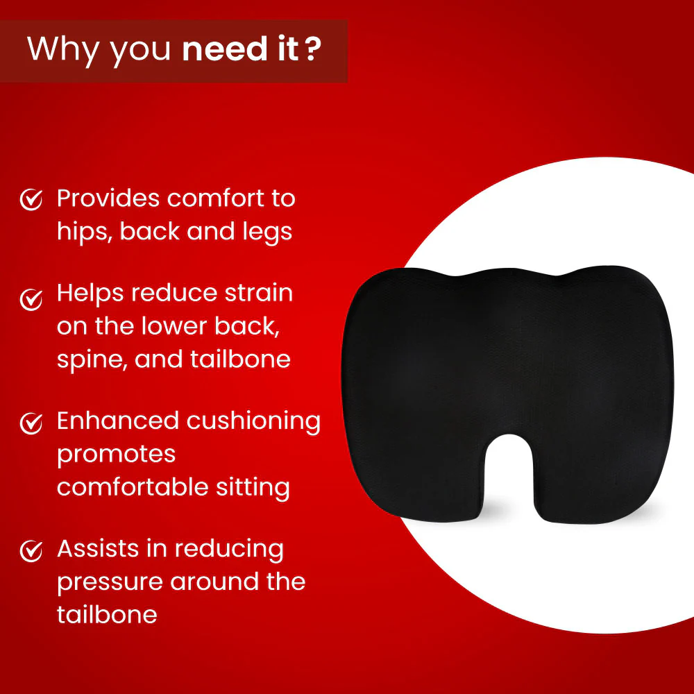 Dr. Ortho Coccyx Tailbone Cushion - Image 4