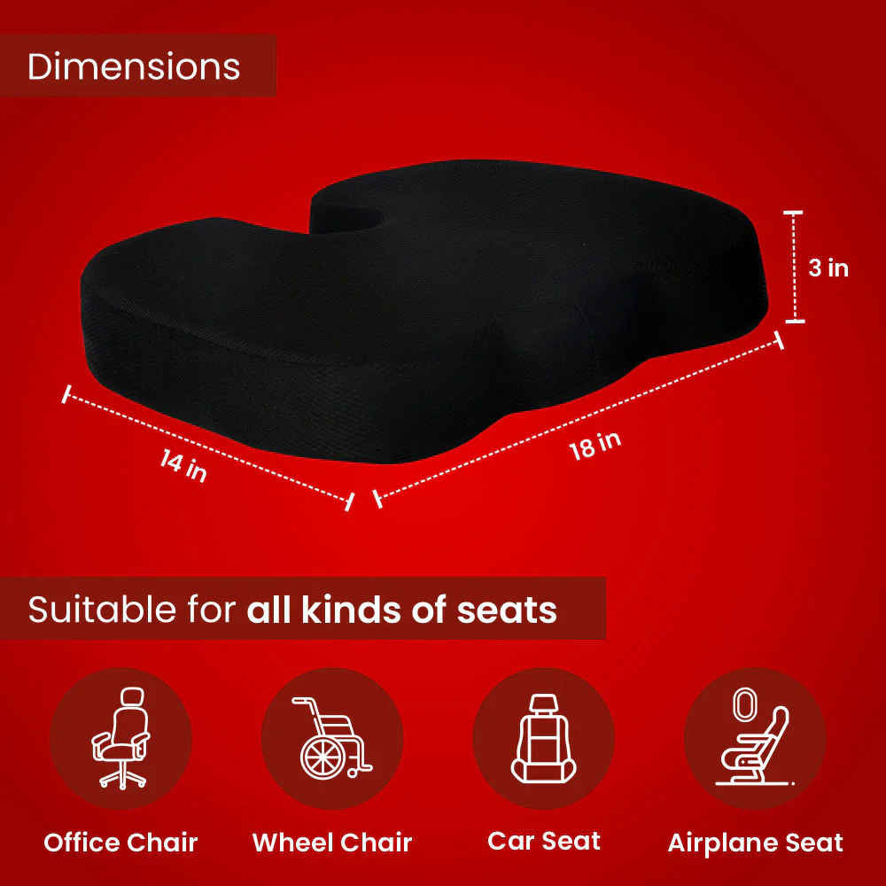 Dr. Ortho Coccyx Tailbone Cushion - Image 8