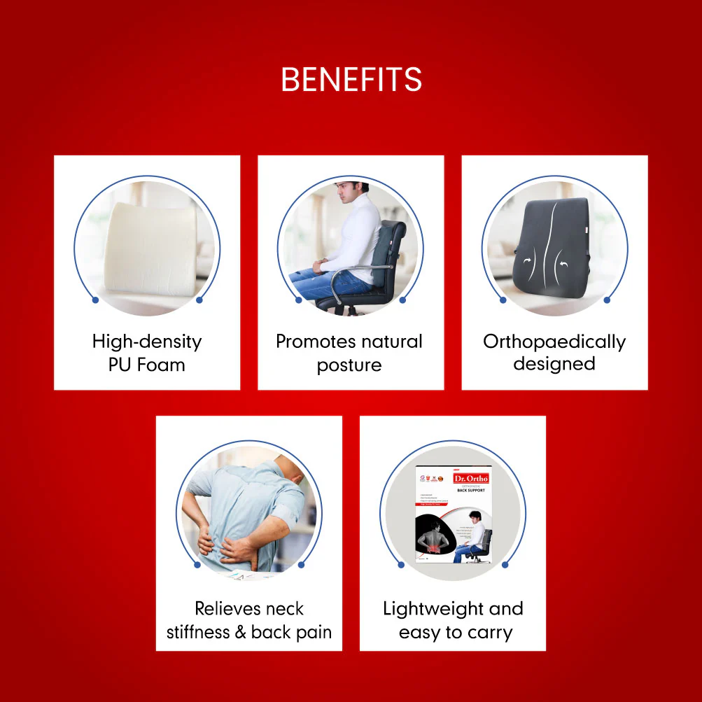 Dr. Ortho Back Support [PU Foam] - Image 6