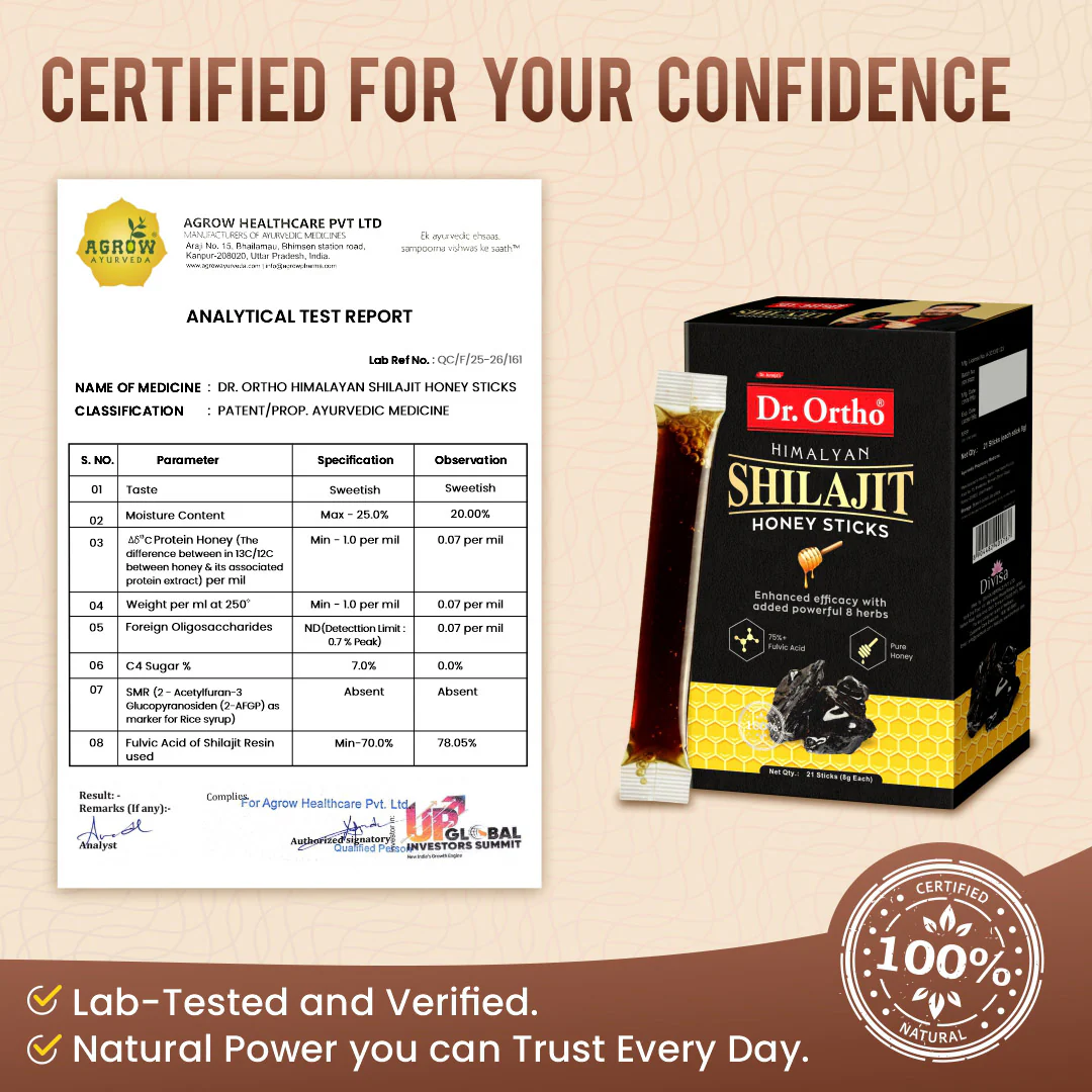 Dr. Ortho Himalayan Shilajit Honey Sticks - Image 9