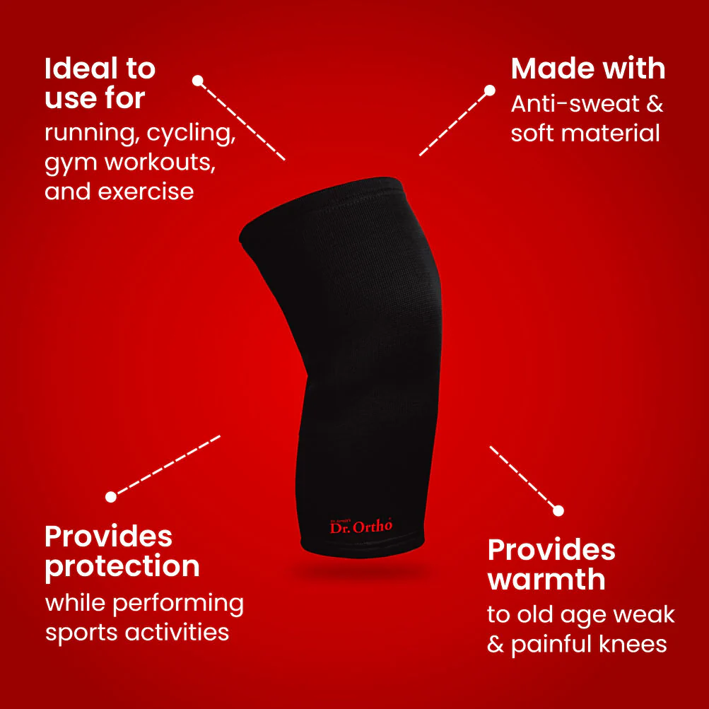 Dr. Ortho Knee Cap (Black) - Image 6