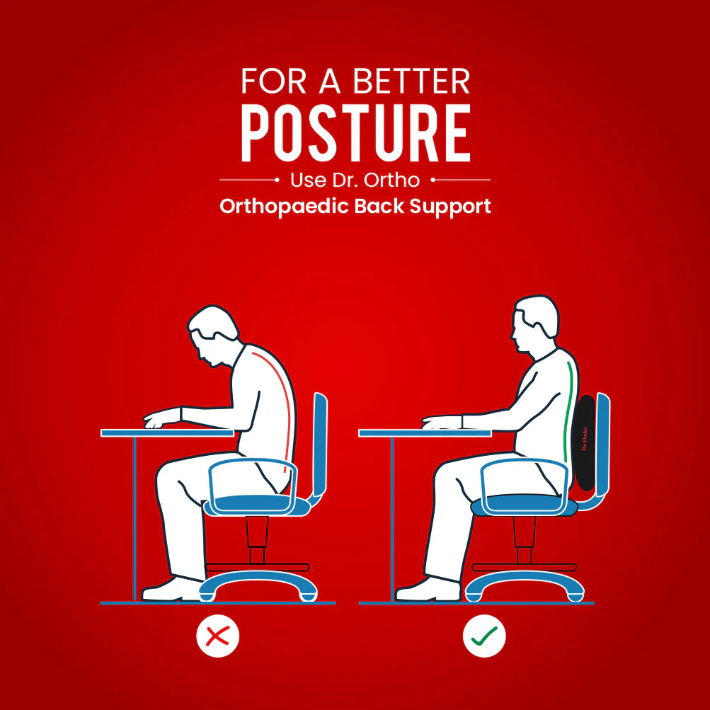 Dr. Ortho Orthopedic Back Support [Memory Foam] - Image 4