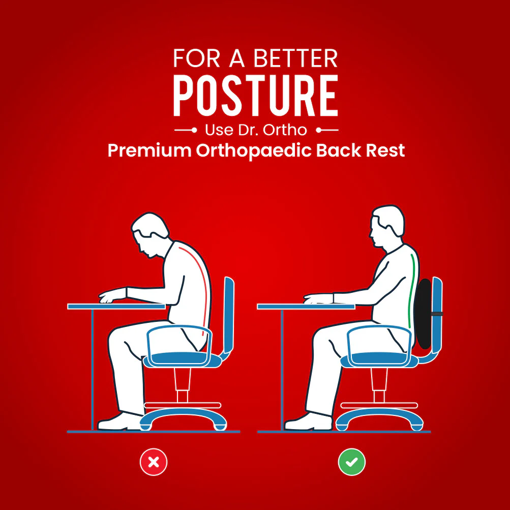 Dr. Ortho Premium Orthopaedic Back Rest - Image 5