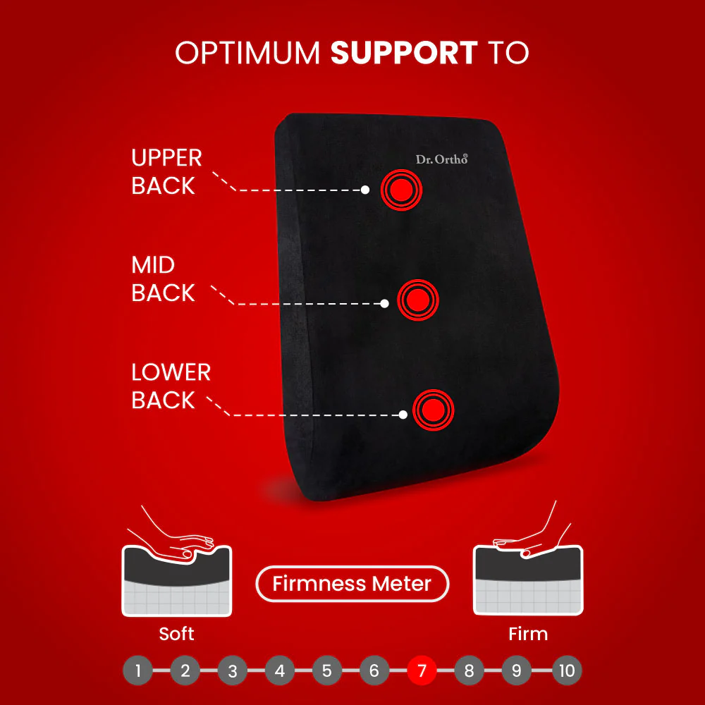 Dr. Ortho Premium Orthopaedic Back Rest - Image 7