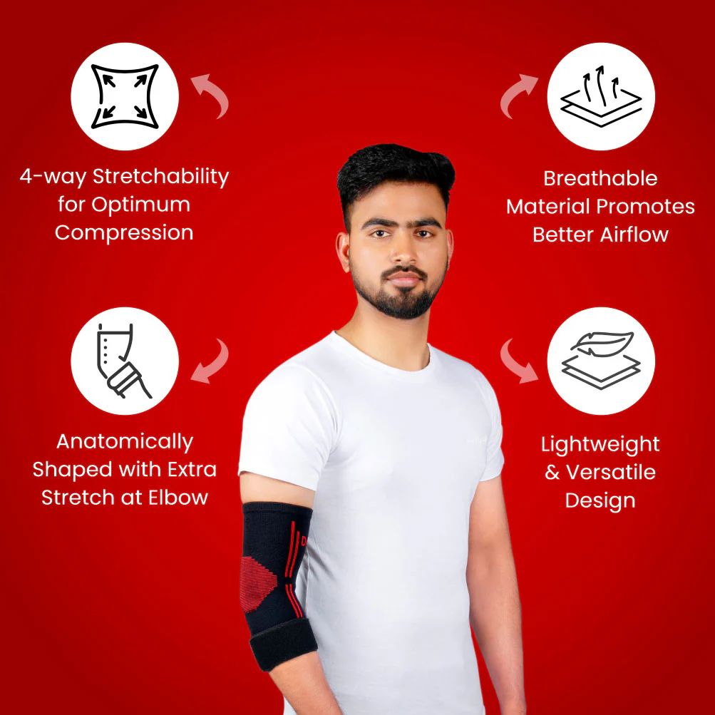 Dr. Ortho Elbow Support With Strap - Image 2