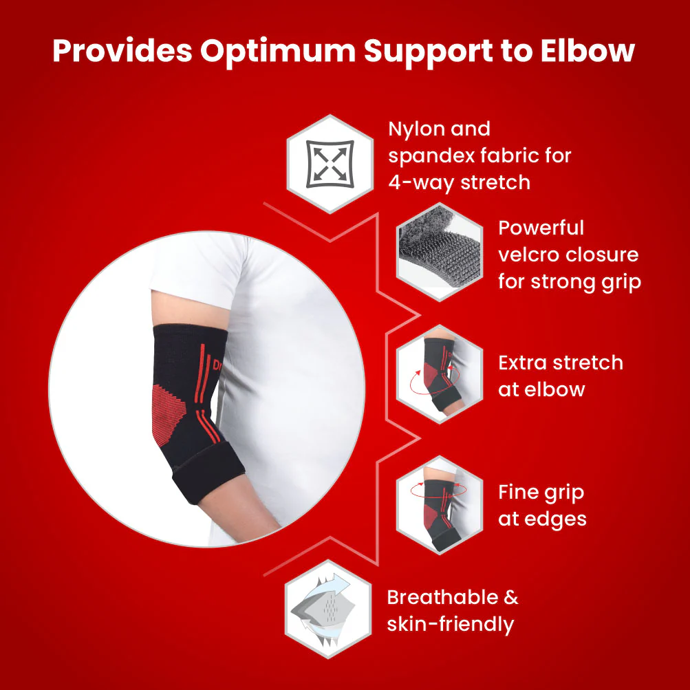 Dr. Ortho Elbow Support With Strap - Image 3