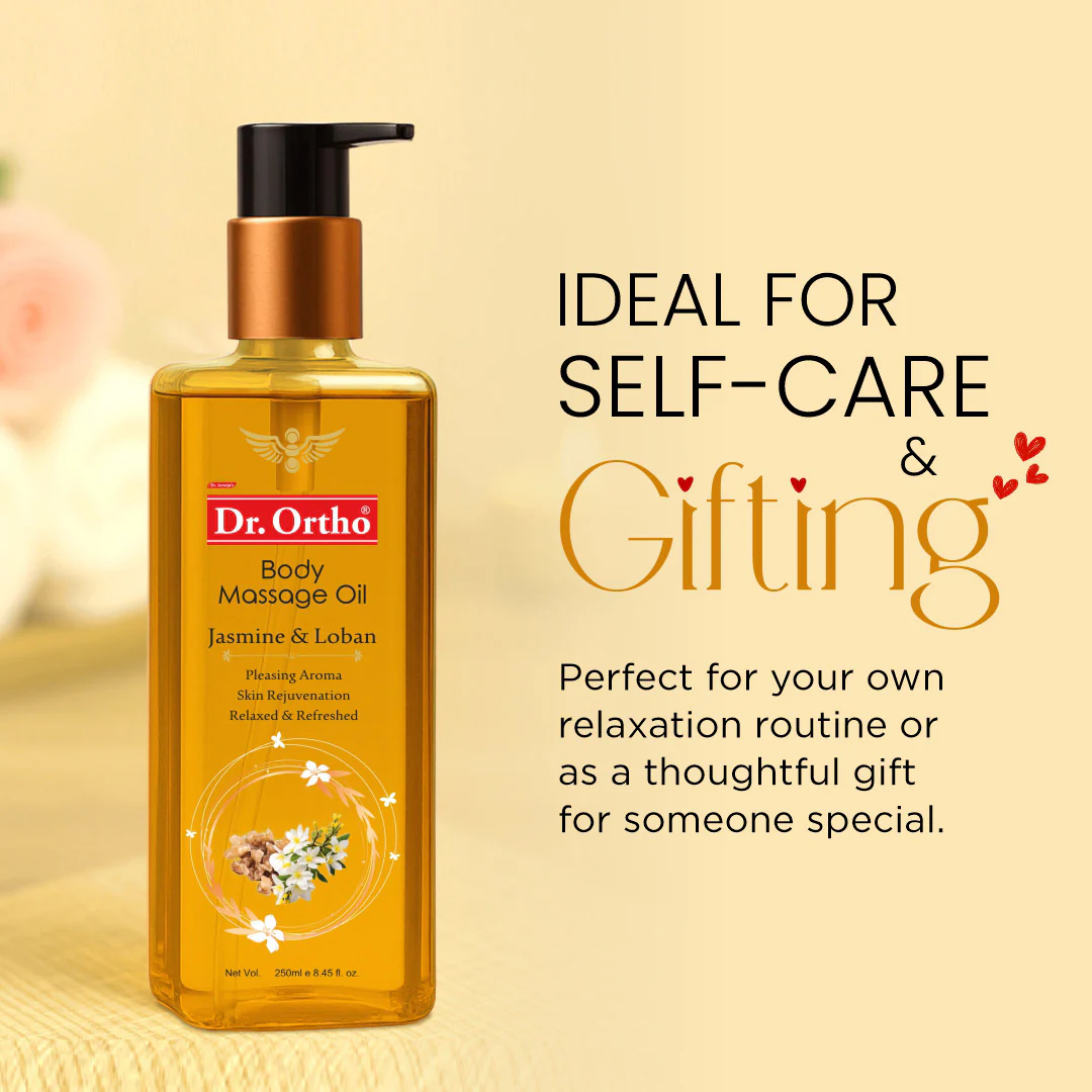 Dr. Ortho Jasmine & Loban Body Massage Oil - 250ml - Image 8
