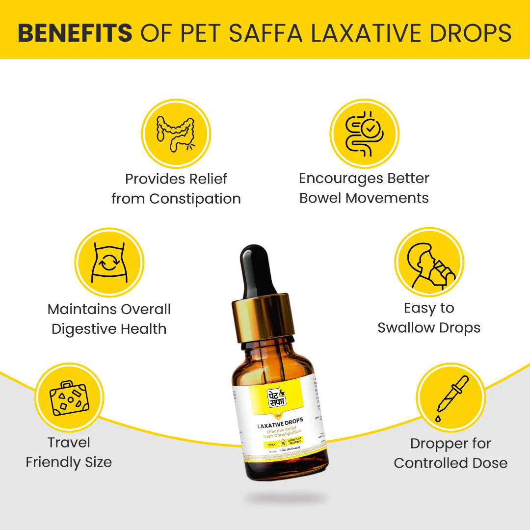 Pet Saffa Laxative Drops - 10ml - Image 3