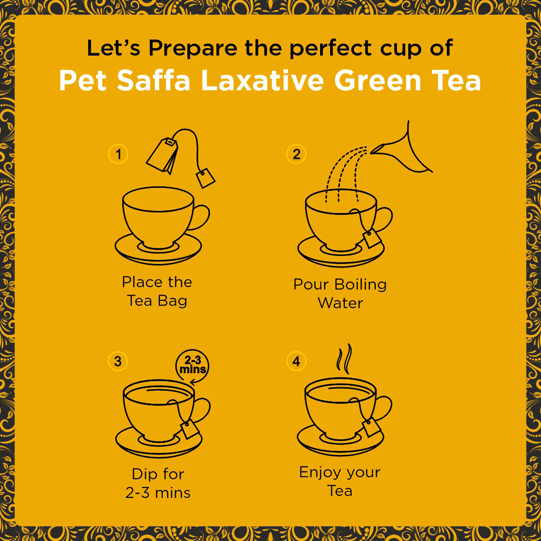 Pet Saffa Classic Masala Laxative Green Tea - Image 10