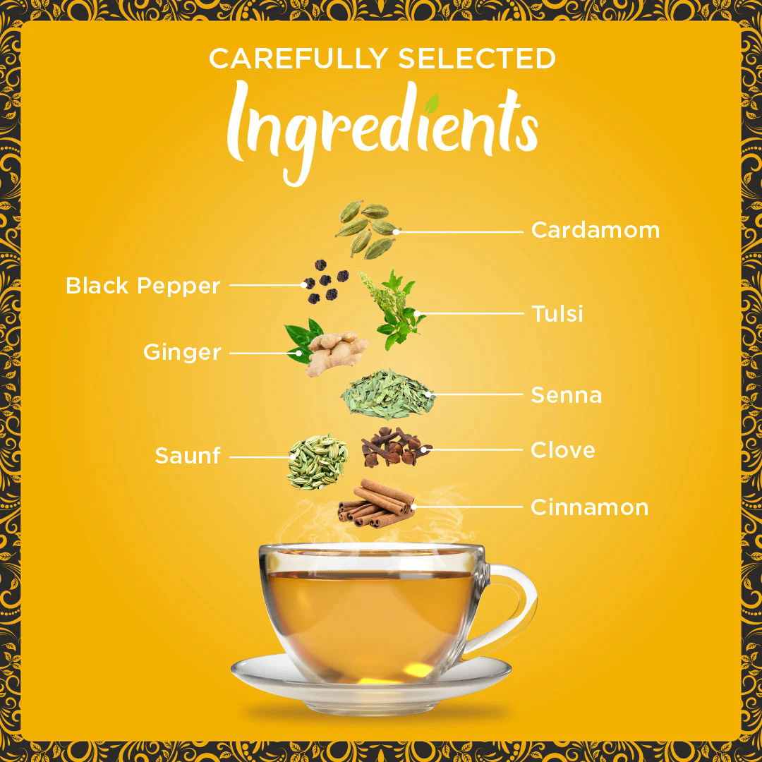 Pet Saffa Classic Masala Laxative Green Tea - Image 6