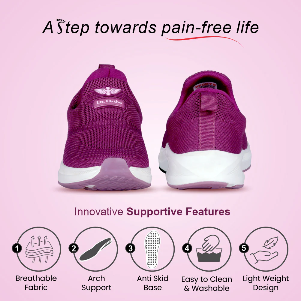 Dr. Ortho Orthopedic Women Shoes - Image 9