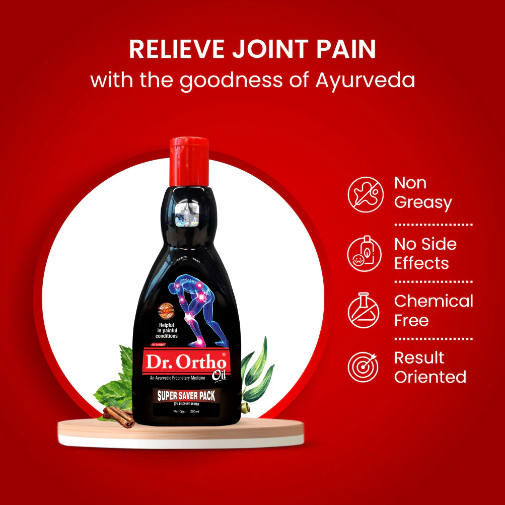 Dr. Ortho Ayurvedic Oil Super Saver Pack - 200ml - Image 7