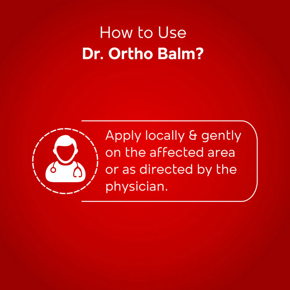 Dr. Ortho Pain Relieving Balm - 40g - Image 5