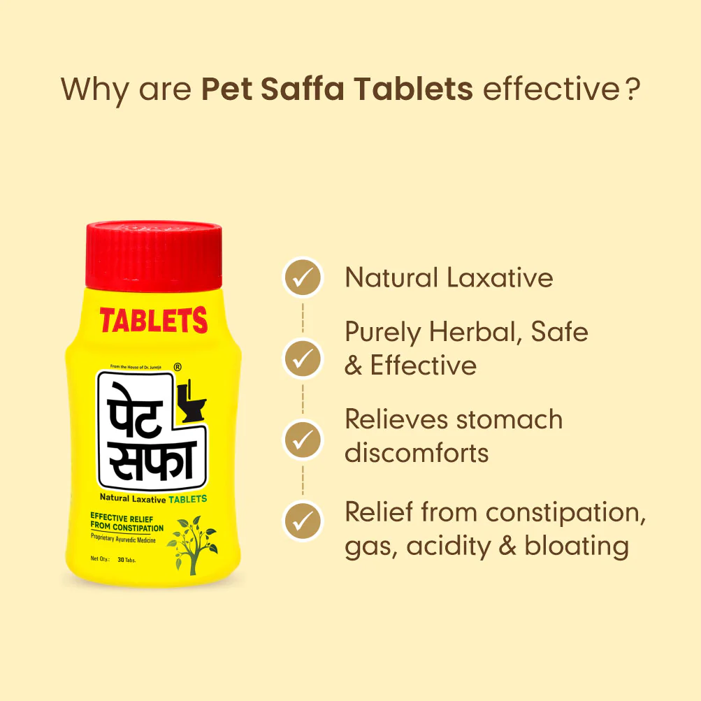 Pet Saffa Natural Laxative Tablets - 30 Tabs - Image 6