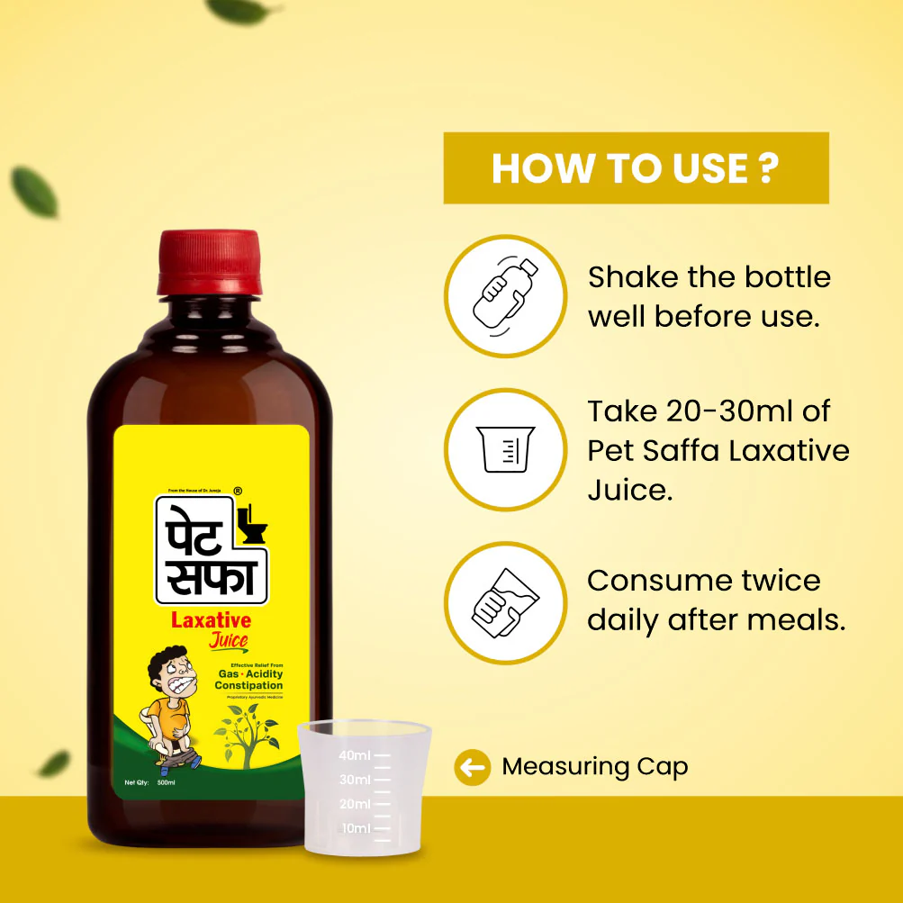 Pet Saffa Ayurvedic Laxative Juice - 500ml - Image 8