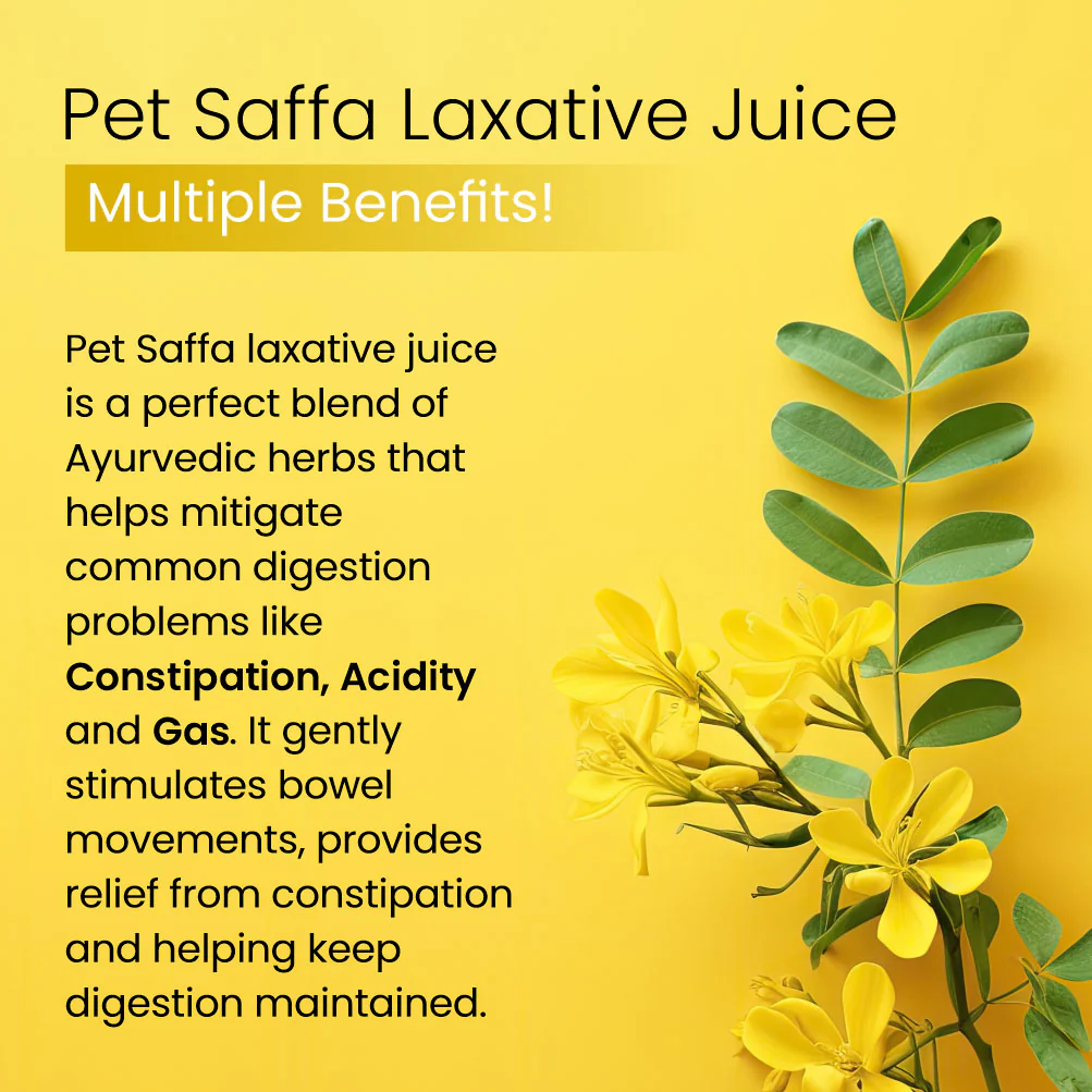 Pet Saffa Ayurvedic Laxative Juice - 500ml - Image 9