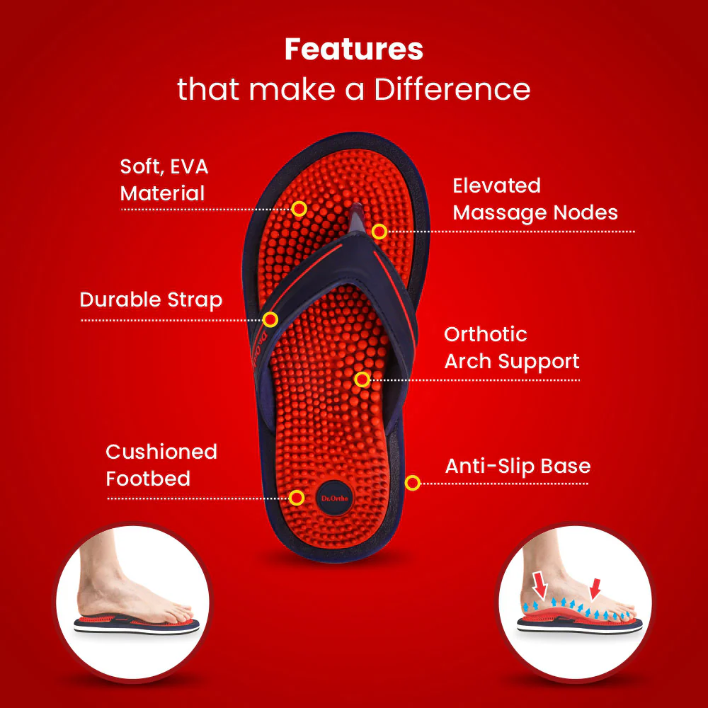 Dr. Ortho Premium Acupressure Slippers - Image 5