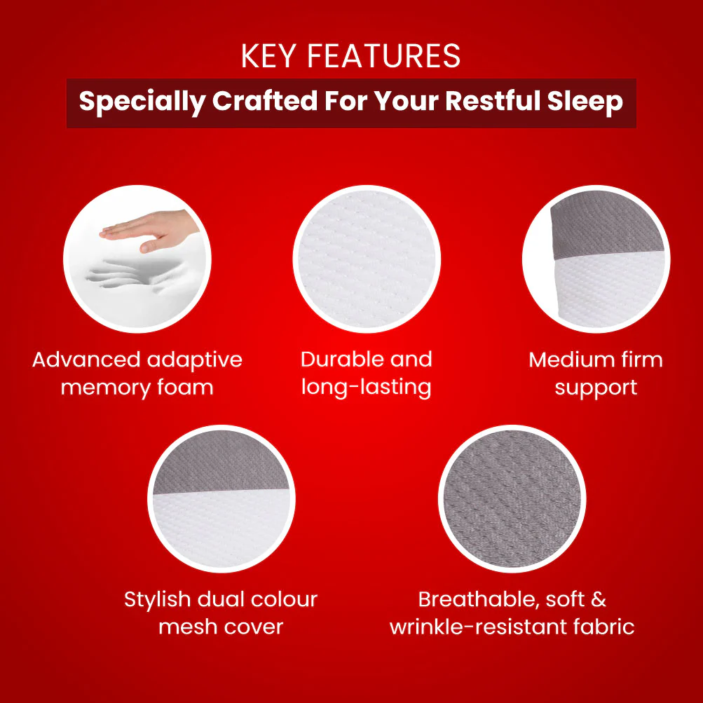 Dr Ortho Sleeping Pillow with Dual Color - Image 6