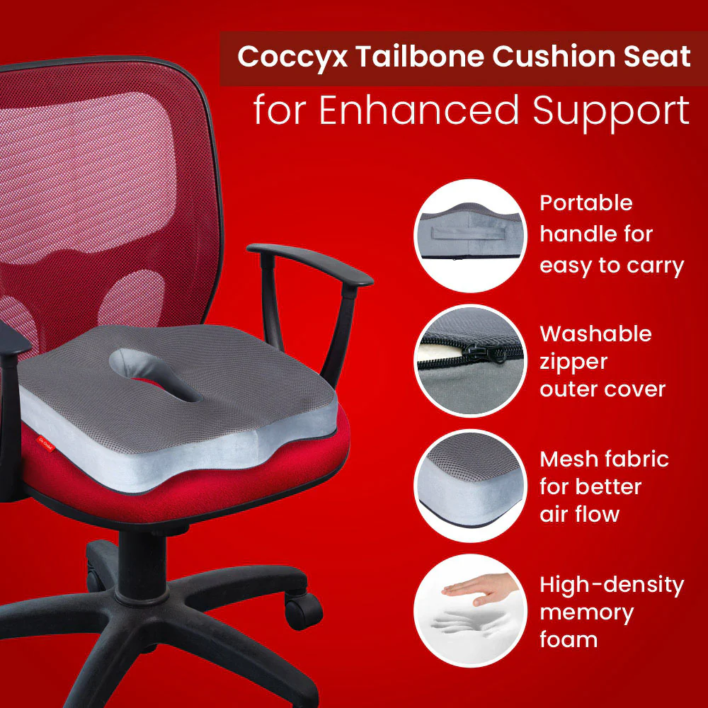 Dr. Ortho Premium Coccyx Seat Cushion - Image 6