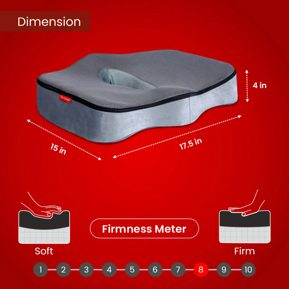 Dr. Ortho Premium Coccyx Seat Cushion - Image 9