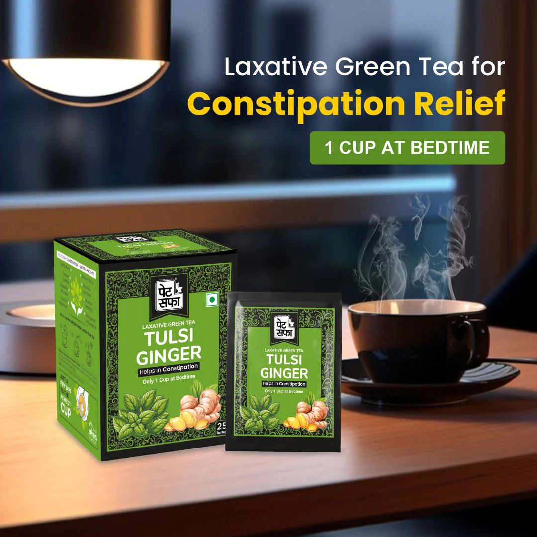 Pet Saffa Tulsi Ginger Laxative Green Tea - Image 4