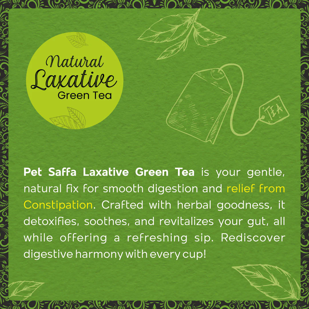 Pet Saffa Tulsi Ginger Laxative Green Tea - Image 9