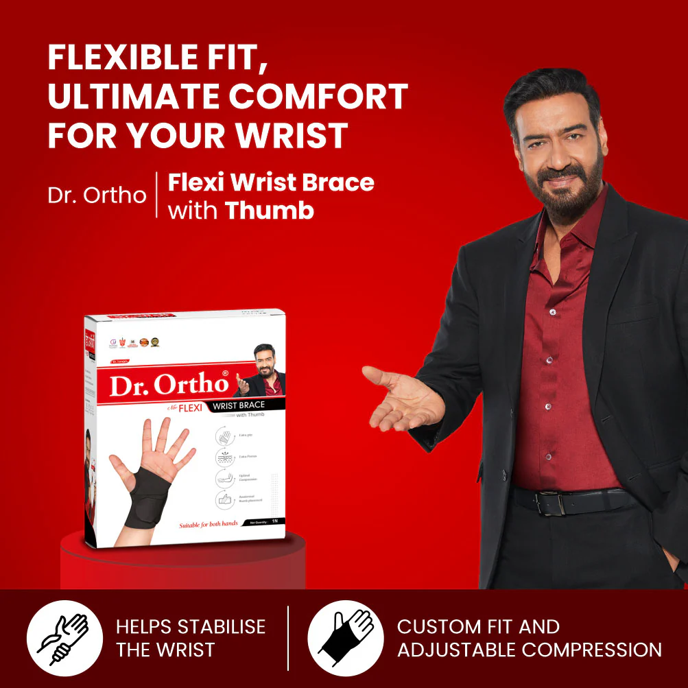 Dr. Ortho Flexi Wrist Brace with Thumb - Image 10