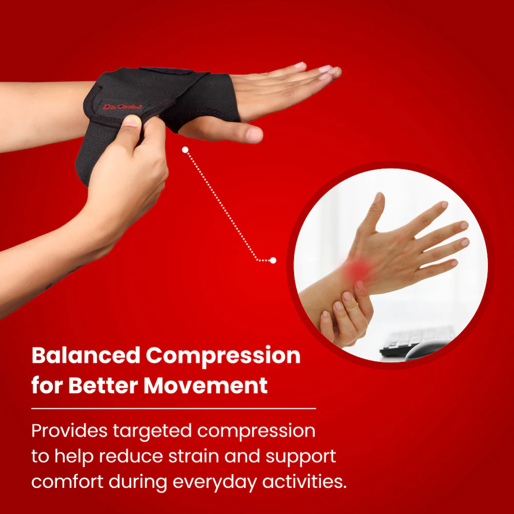 Dr. Ortho Flexi Wrist Brace with Thumb - Image 3