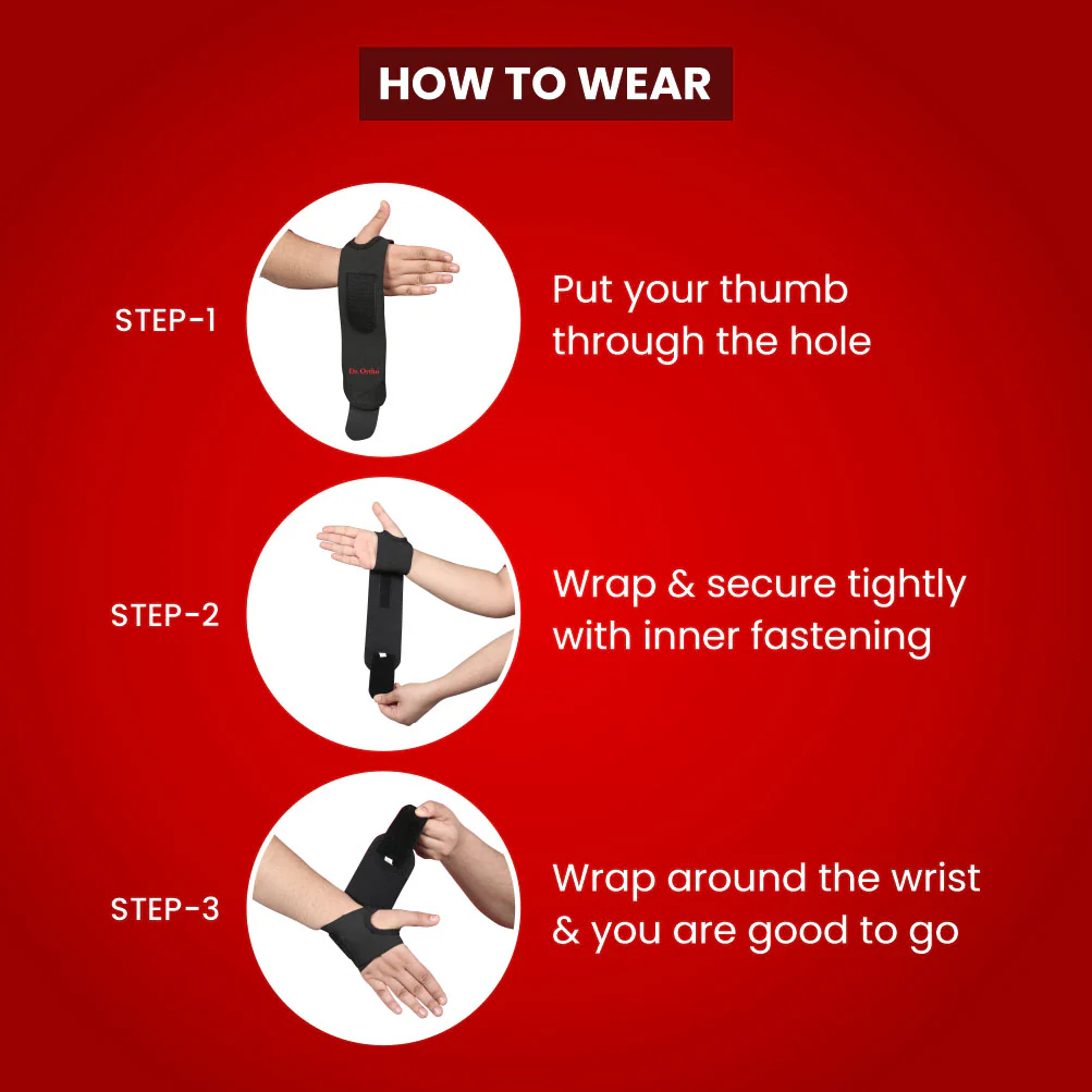Dr. Ortho Flexi Wrist Brace with Thumb - Image 8